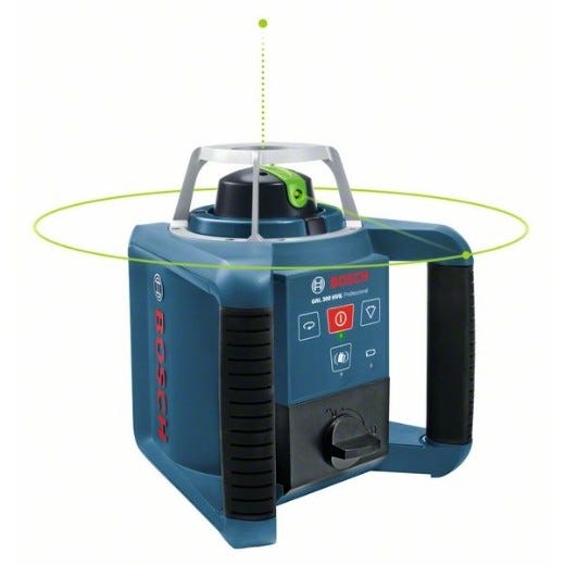 Bosch - Niveau laser rotatif portée 100m - GRL 300 HVG Bosch Professional 5
