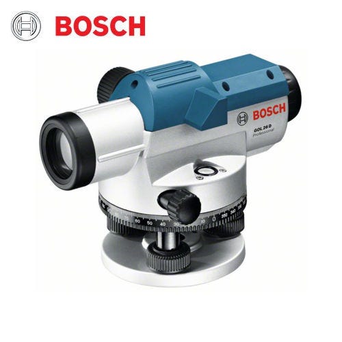 Déstock - Bosch Home And Garden - Niveau Optique 360° Grossissement X26 Portée 100 M Dans Un Coffret Avec Accessoires - Gol 26 D Professional 1