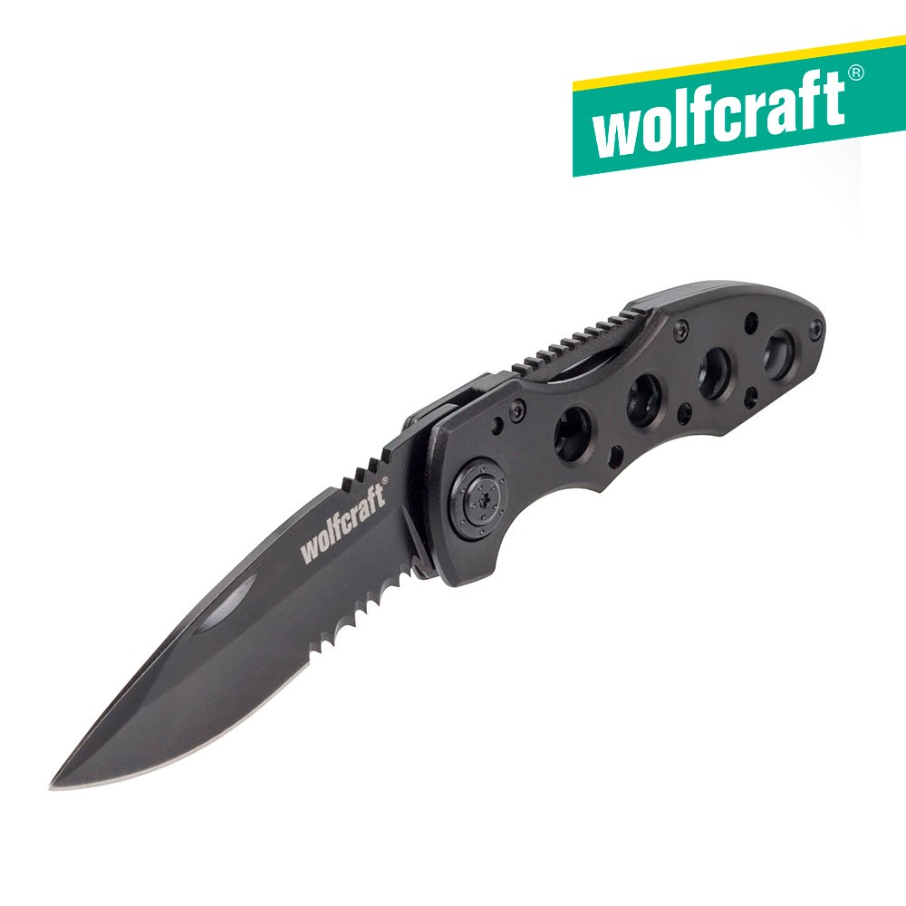 COUTEAU DE POCHE LOISIR AVEC LAME PLIANTE 4289000. WOLFCRAFT