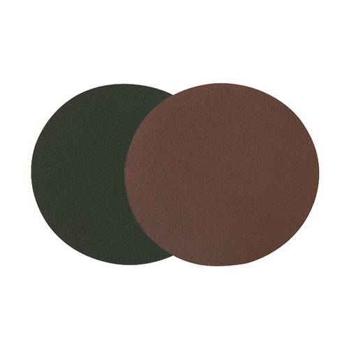 Papier abrasif pour plateau de ponçage avec bande auto-agrippante, non perforé Wolfcraft 2218100 Grain num 400 (Ø) 125