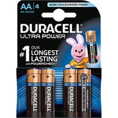 Duracell - Pack 4 Piles Lr6 Duracell Ultra Power +testeur (pack De 4) 1