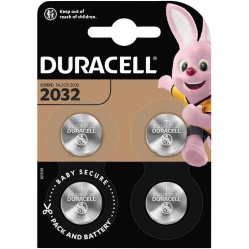 Duracell Elektro 2032 Pile bouton CR 2032 lithium 220 mAh 3 V 4 pc(s)