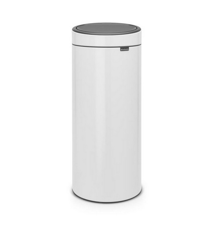 poubelle 30l blanc - brabantia