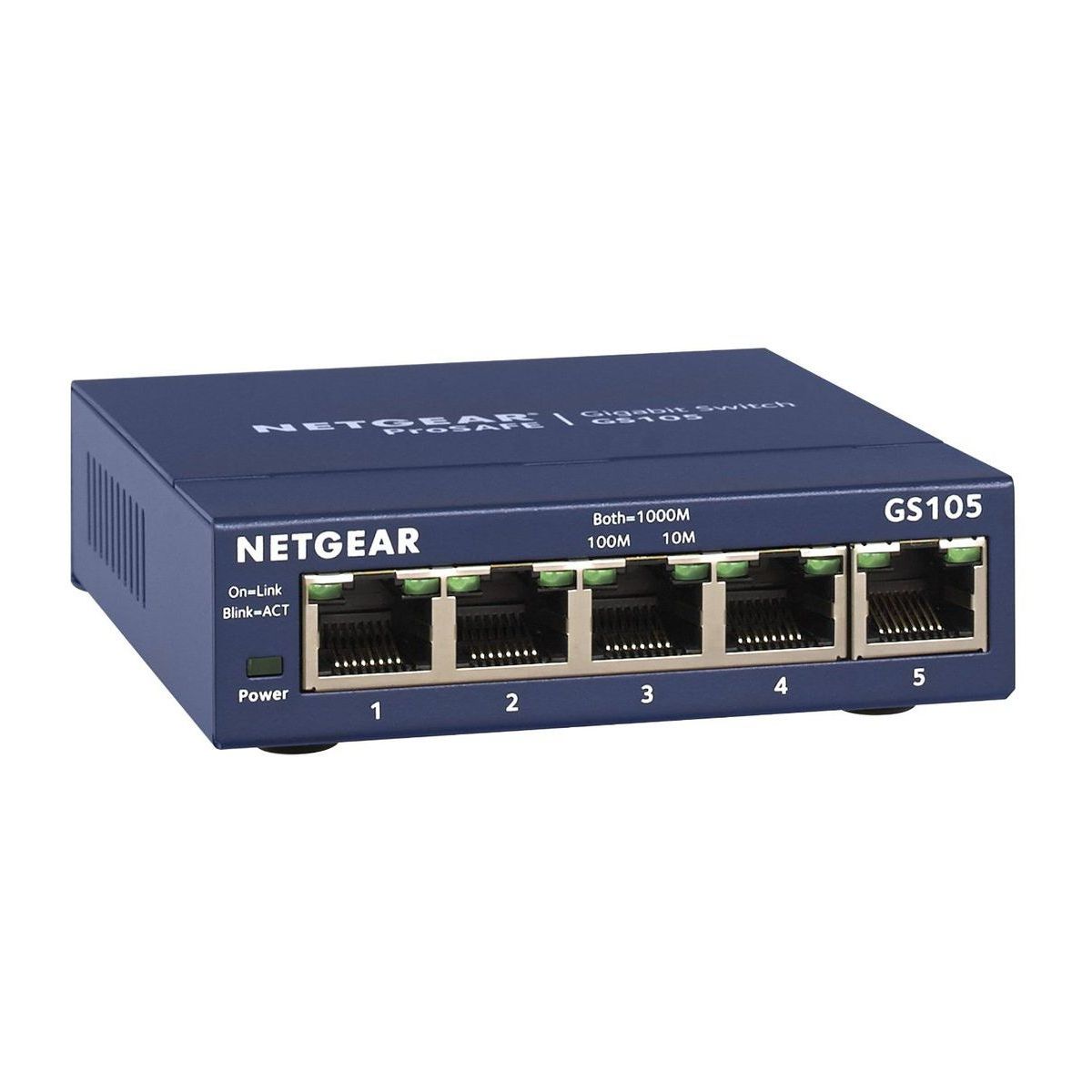 Switch ethernet NETGEAR GS105 Metal 5 Ports - Garantie a vie
