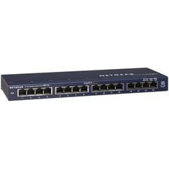 NETGEAR GS752TP Switch Ethernet manageable 48 ports Gigabit PoE+ 380W et 4x SFP Rackable 2