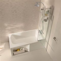 Baignoire bain douche JACOB DELAFON Malice, version droite | Blanc brillant 170 x 90 1