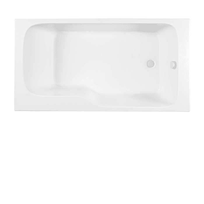 Baignoire bain douche JACOB DELAFON Malice version droite | Blanc brillant 160 x 85 0