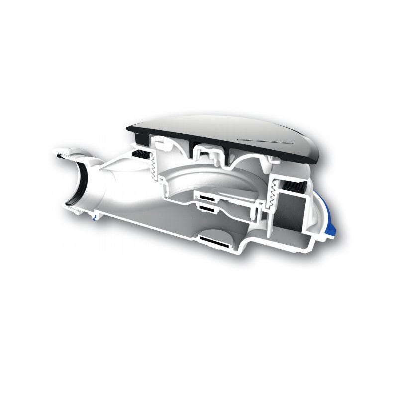 Nicoll Turboflow-XS Bonde ultra-compacte spéciale pour receveur de douche extra-plat, avec innovation MagneTech (0205801) 2
