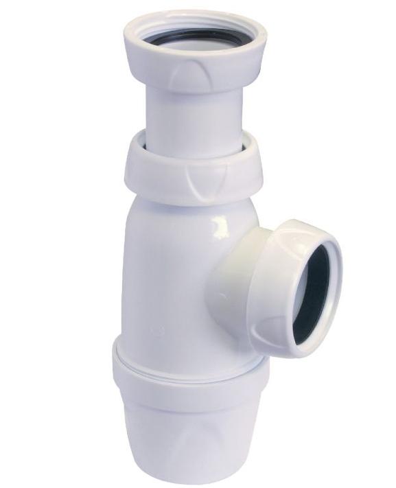 Déstockage -nicoll - Siphon Plastique Évier À Culot Ø 40 Mm