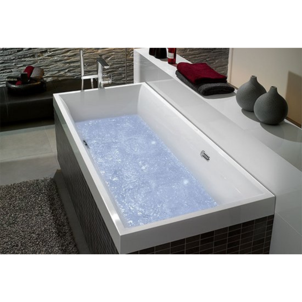 Baignoire Balnéo Villeroy & Boch SQUARO CRYSTAL AIRPOOL CONFORT 170X75CM