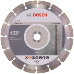 Disque à tronçonner diamanté Professional for Concrete, 230 x 22,23 x 2,3 x 10 mm Bosch 2608602200 1
