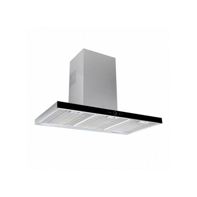 Hotte Standard Teka Dlh986t 90 Cm 700 M3/h 72 Db 270w Acier Inoxydable Noir