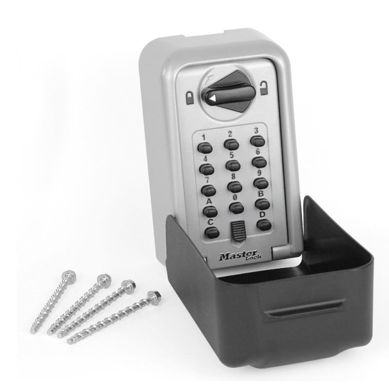 MASTER LOCK Boite a cles securisee certifiee - Format XL - Coffre a cle - Securite Professionnelle 1