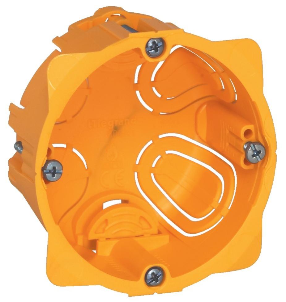 Boitier d'encastrement Batibox cloison sèches profondeur 40mm Legrand