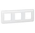 Plaque de finition Blanc MOSAIC horizontale blanc 3x2 modules - LEGRAND - 78806