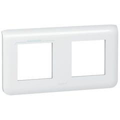 Plaque de finition Blanc MOSAIC horizontale blanc 6 modules - LEGRAND - 078816 2