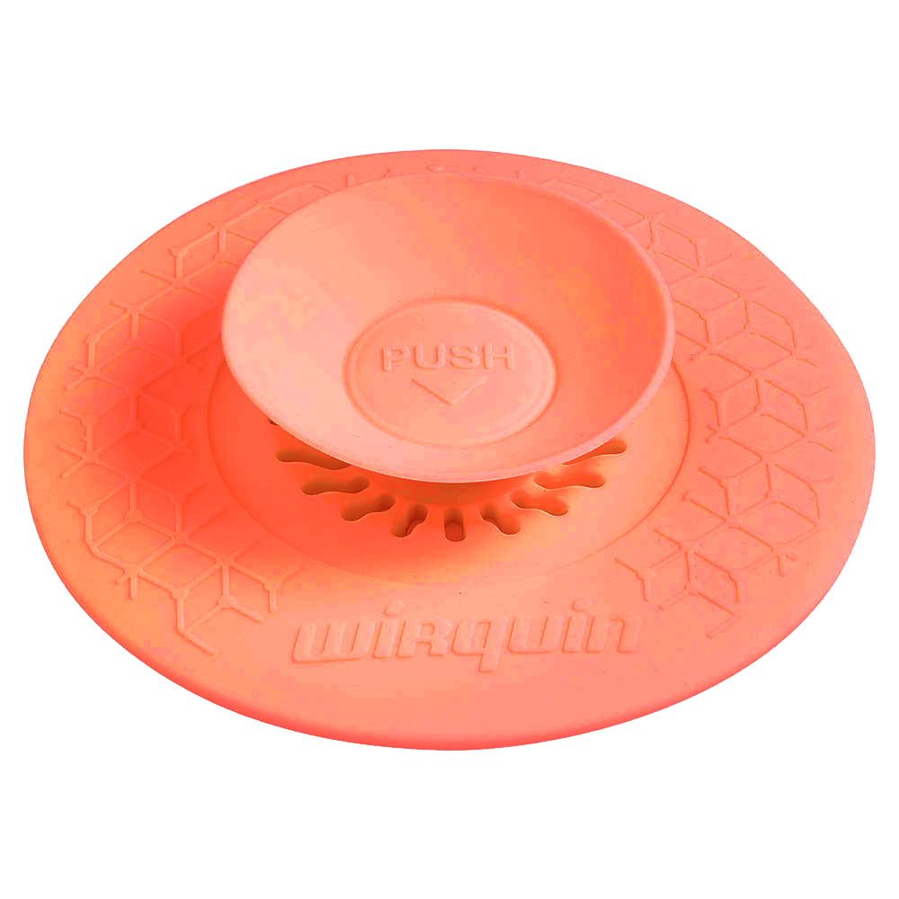 Bouchon Universel Orange Évier De Cuisine 2 En 1/utilisation Facile Filtre 110 mm