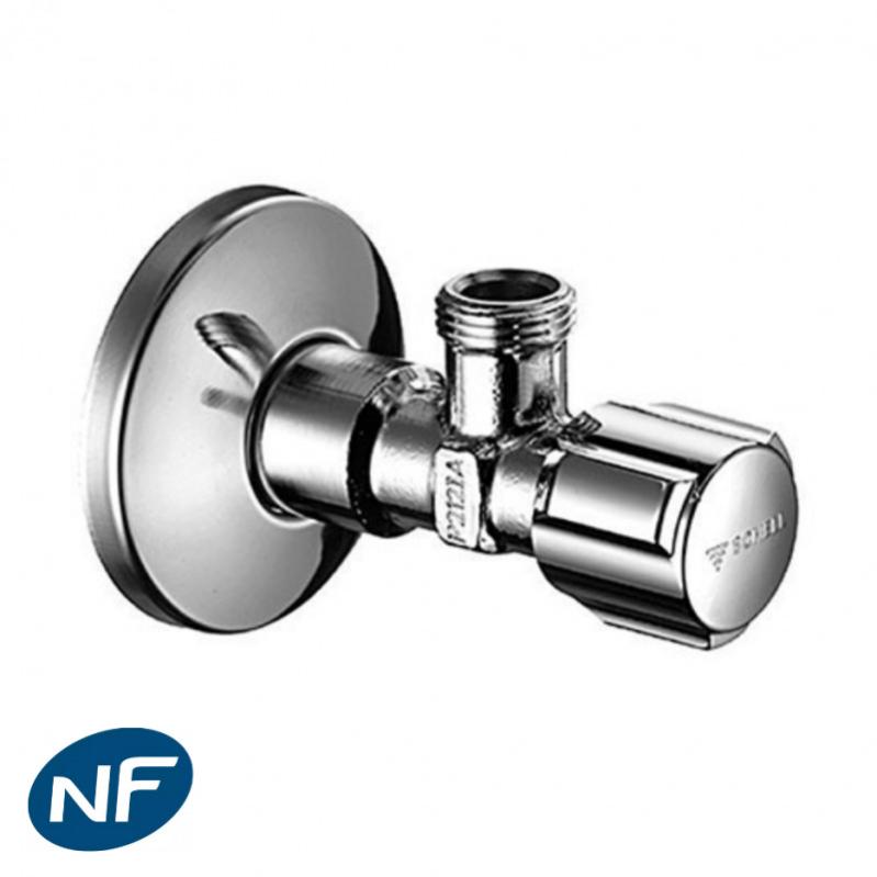 Schell Comfort Robinet d'équerre avec fonction de régulation, Classe de débit A (052120699)