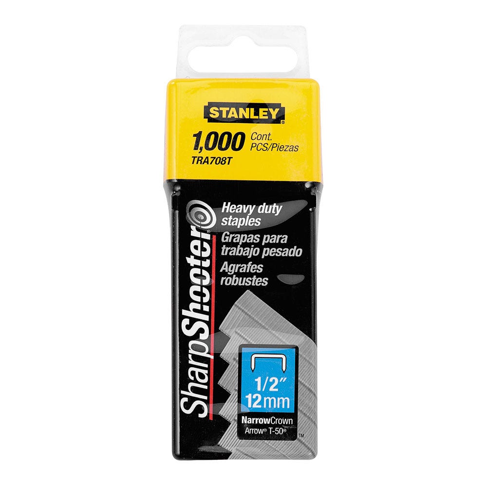 STANLEY 1000 agrafes 12mm type G 1