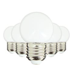 Xanlite - Lot de 5 Ampoules LED, Culot E27, Blanc Chaud, Spécial Extérieur - PACK5EEGRLP