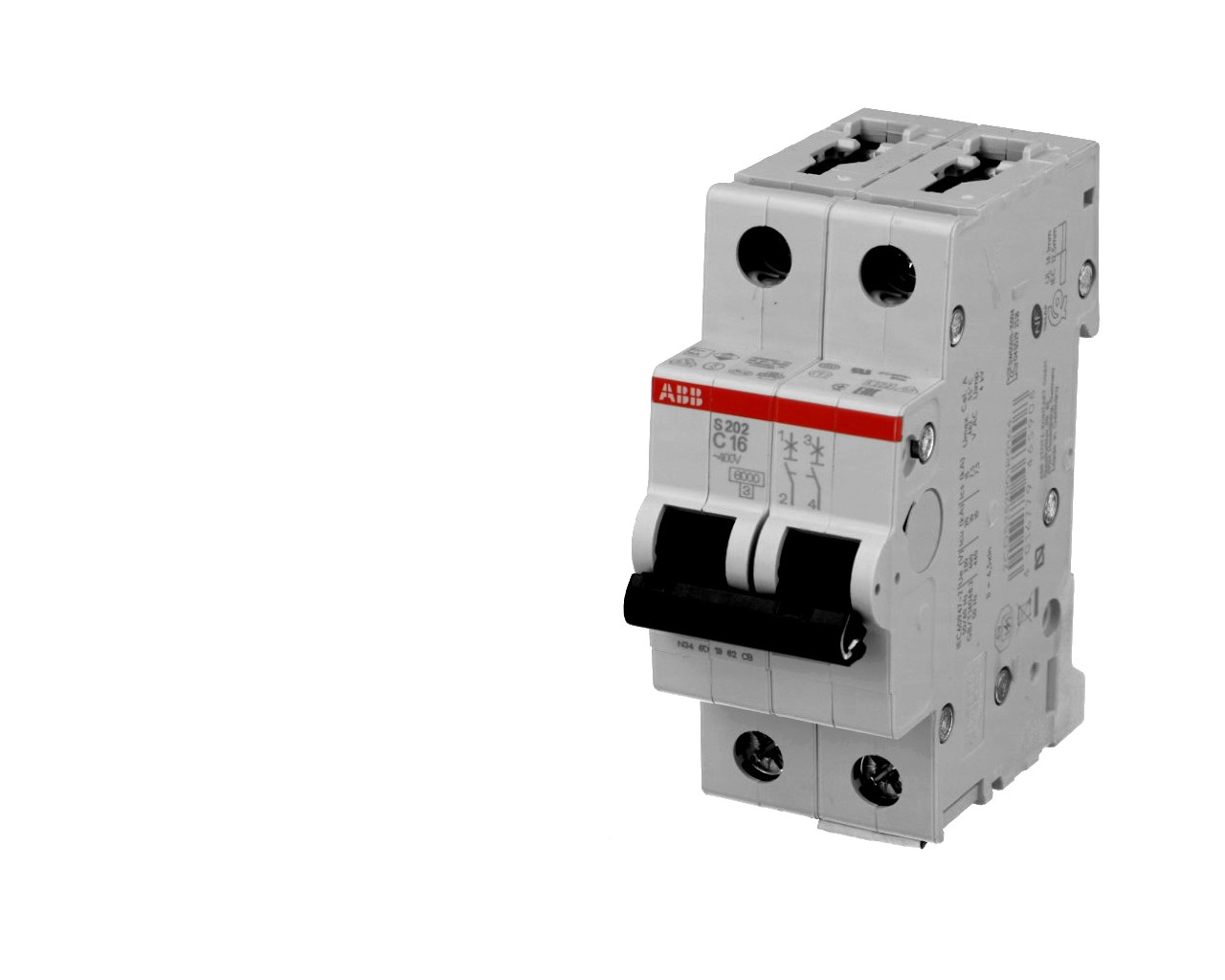 Disjoncteur Modulaire ABB 32A 2P S202-C32