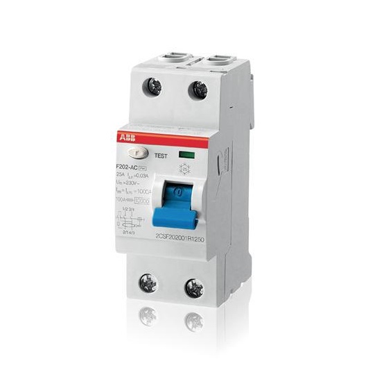 Abb 440053 - Interrupteur Différentiel 40a 300ma Typeac 2p - F202