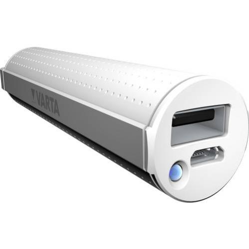 Varta Power Bank 2600mAh weiß Powerbank (batterie supplémentaire) 2600 mAh Li-Ion Micro USB blanc Affichage du statut