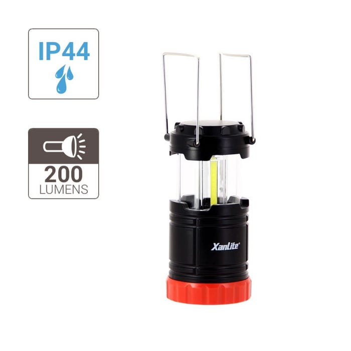 Xanlite - Lanterne Portative LED, 200 Lumens, Piles Incluses - LT250M 1