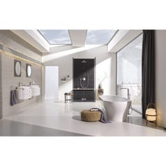 GROHE Mitigeur lavabo monocommande Essence 34294001 - Bec pivotant - Limiteur de température et débit - Chrome - Taille S 3