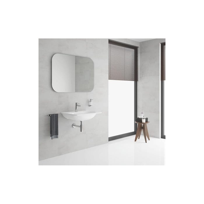 GROHE Mitigeur lavabo monocommande Essence 34294001 - Bec pivotant - Limiteur de température et débit - Chrome - Taille S 1