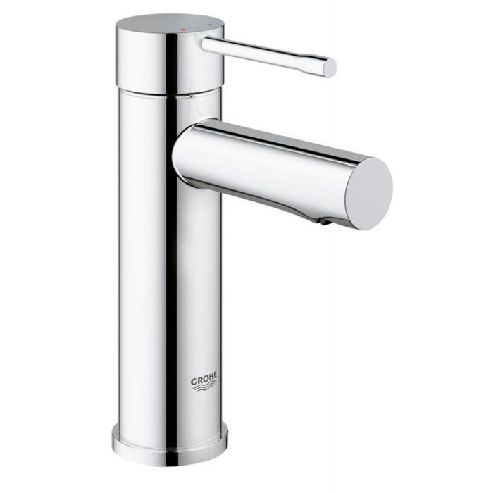 GROHE Mitigeur lavabo monocommande Essence 34294001 - Bec pivotant - Limiteur de température et débit - Chrome - Taille S 5