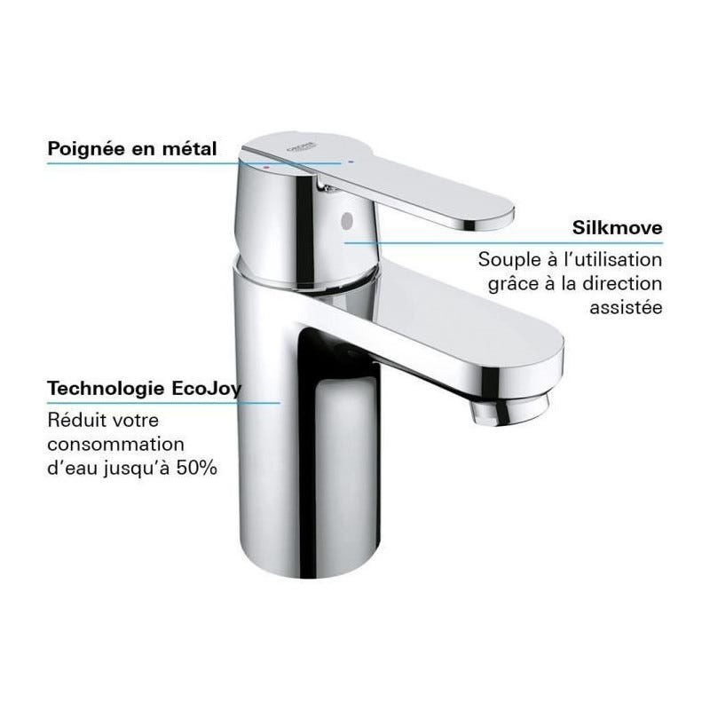 GROHE - Mitigeur monocommande Lavabo - Taille S 1