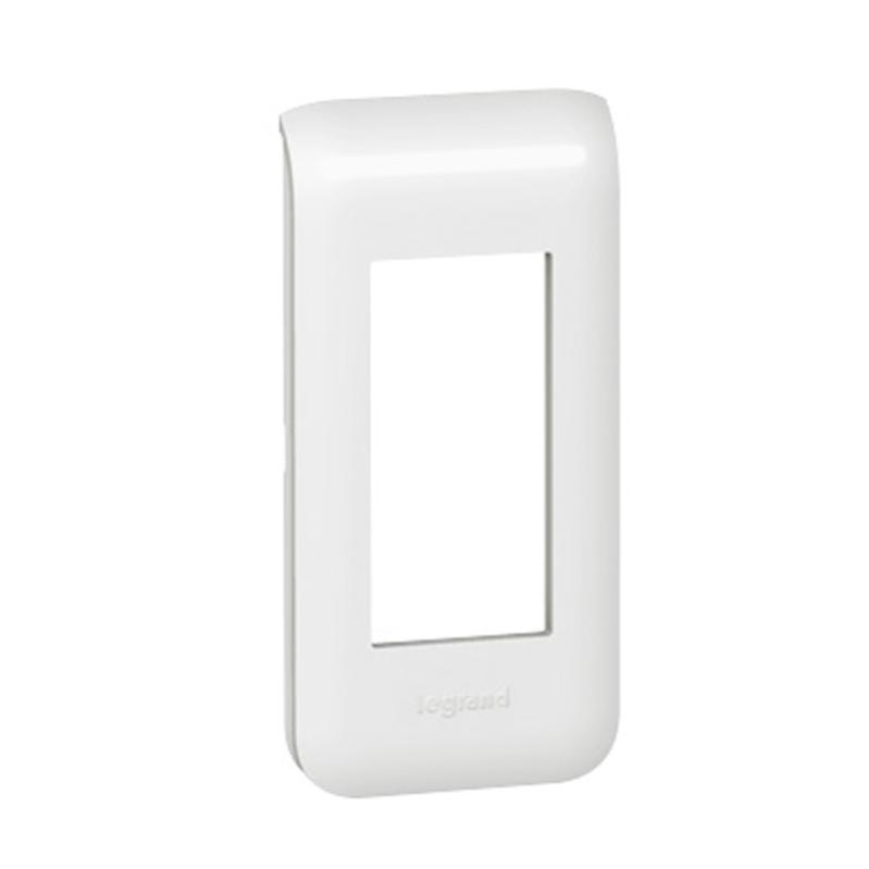 Plaque de finition Blanc MOSAIC 1 module - LEGRAND - 078801