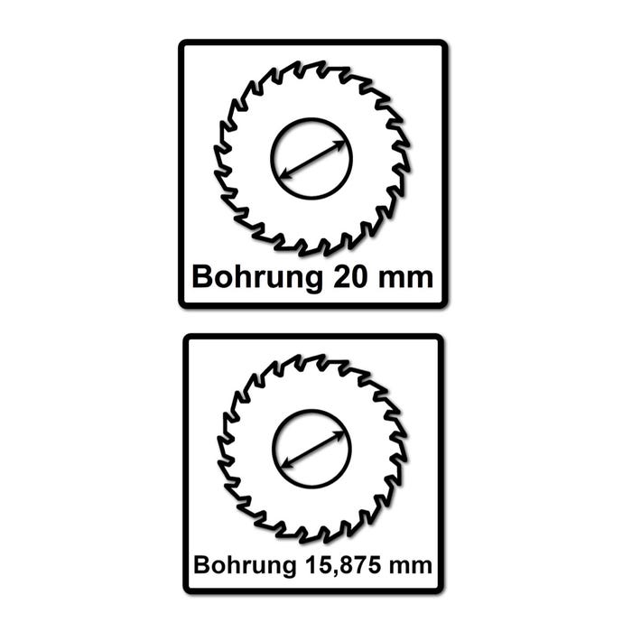 Bosch Lame de scie circulaire Standard pour bois 160 x 1,5 x 20 / 15,875 mm - 48 dents ( 2608837678 ) 2
