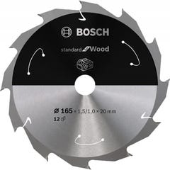 Lame de scie circulaire 165x1.5/1x20 Z 12 Bosch 0