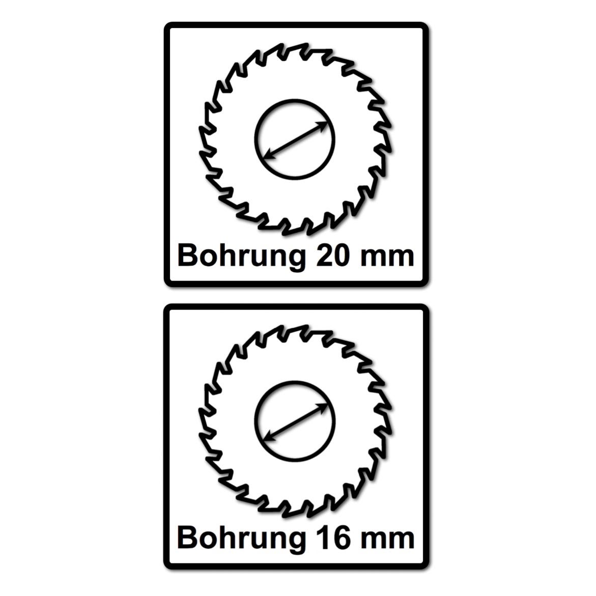 Bosch Lame de scie circulaire Standard pour bois 165 x 1,5 x 20 / 16 mm - 36 dents ( 2608837686 ) 2