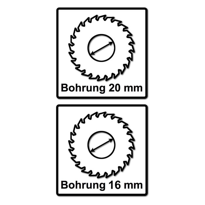 Bosch Lame de scie circulaire Standard pour bois 165 x 1,5 x 20 / 16 mm - 36 dents ( 2608837686 ) 2