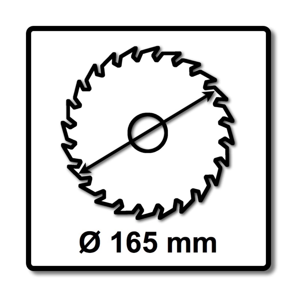 Bosch Lame de scie circulaire Standard pour bois 165 x 1,5 x 20 / 16 mm - 36 dents ( 2608837686 ) 1