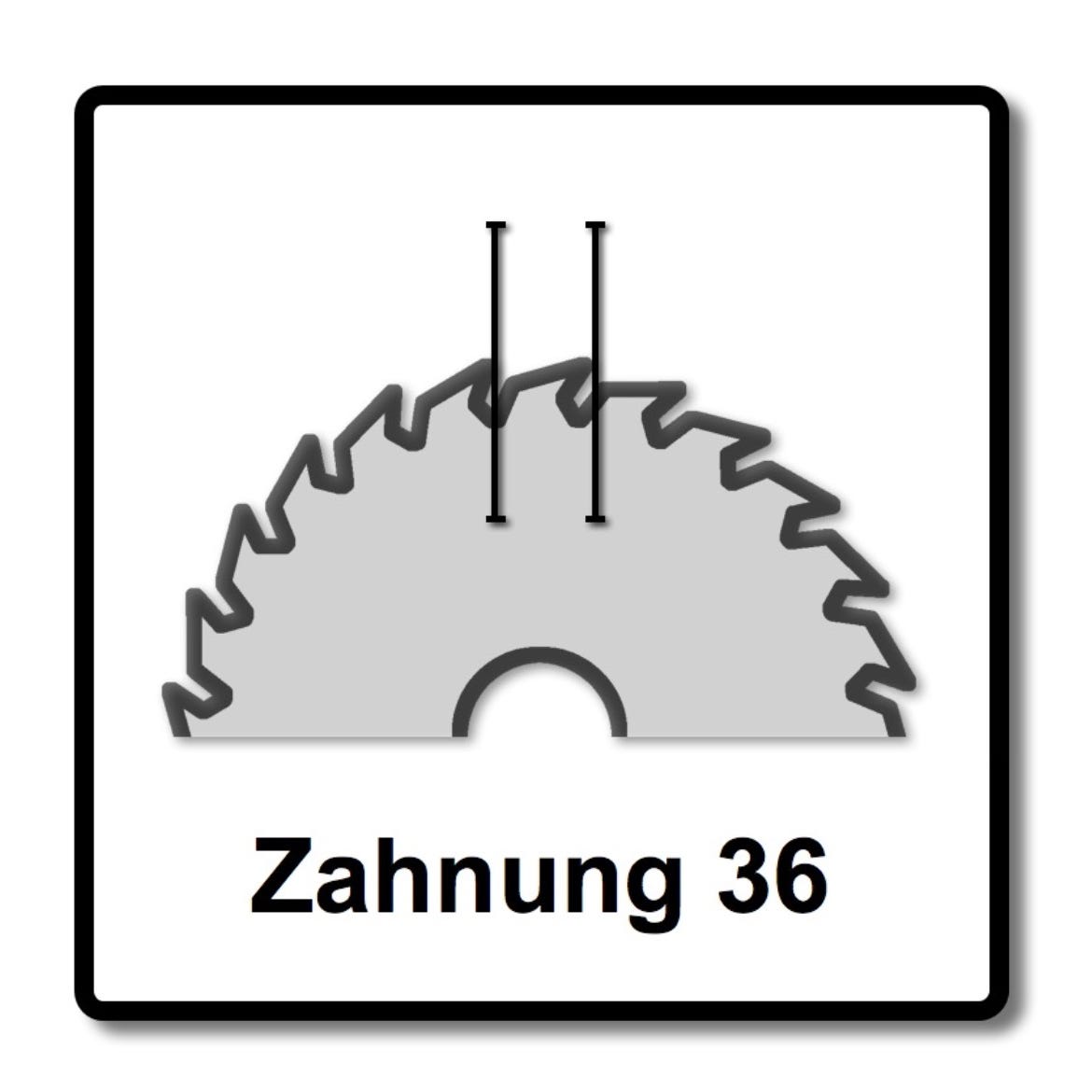 Bosch Lame de scie circulaire Standard pour bois 165 x 1,5 x 20 / 16 mm - 36 dents ( 2608837686 ) 3