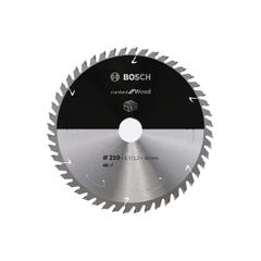 Bosch Lame de scie circulaire standard pour bois, 210x1.7 / 1.2x30, 48 dents 2