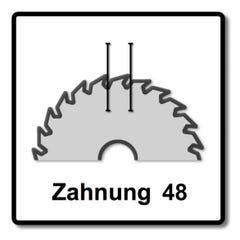 Bosch Lame de scie circulaire Standard pour bois 250 x 2,2 x 30 mm - 48 dents ( 2608837728 ) 3