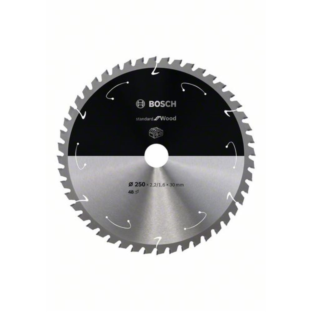 Bosch Lame de scie circulaire Standard pour bois 250 x 2,2 x 30 mm - 48 dents ( 2608837728 ) 7