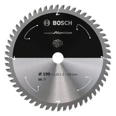 Lame de scie circulaire Standard for Aluminium Bosch Professional 190 x 20 x 2 mm 56 dents ( 2608837770 ) 0