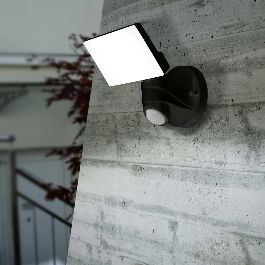 Lampe murale LED à capteur d'extérieur Pagino 13 W Noir EGLO 6