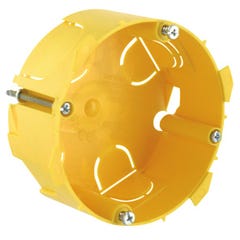 Boîte cloison sèche Legrand - Sortie câble / prise 20 et 32 A - Profondeur 50 mm