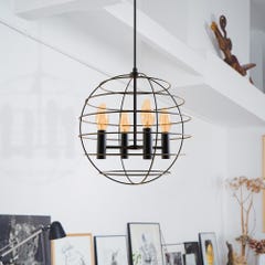 Ampoule LED Flamme / Vintage au verre ambré, culot E14, 4W cons. (30W eq.), 350 lumens, lumière blanc chaud 1