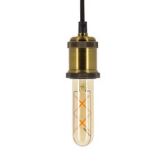 Ampoule LED (T125) Tube / Vintage au verre ambré, culot E27, 4W cons. (30W eq.), 323 lumens, lumière blanc chaud 2