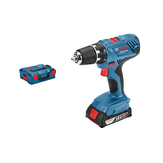 Perceuse-visseuse sans fil 18v 2x 2.0ah li-ion 21 nm dans une l-boxx 136 - gsr 18v-21 professional
