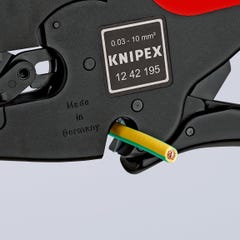 Knipex 12 42 195 - Pelacables autoajustable MultiStrip 10 3