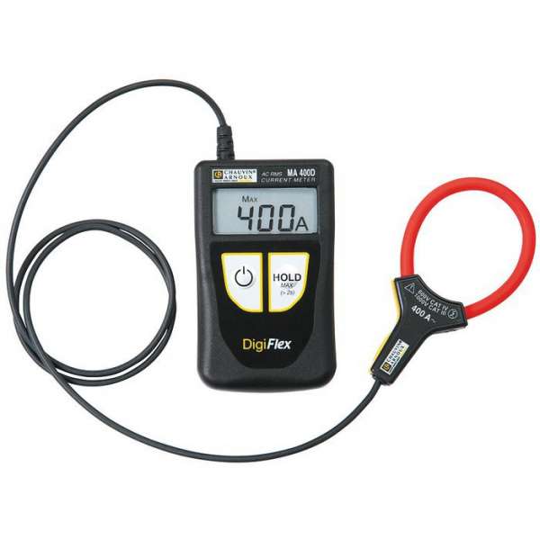 Ampèremètre Numérique Trms À Capteur Flexible Digiflex Ma400d-170 - Chauvin Arnoux